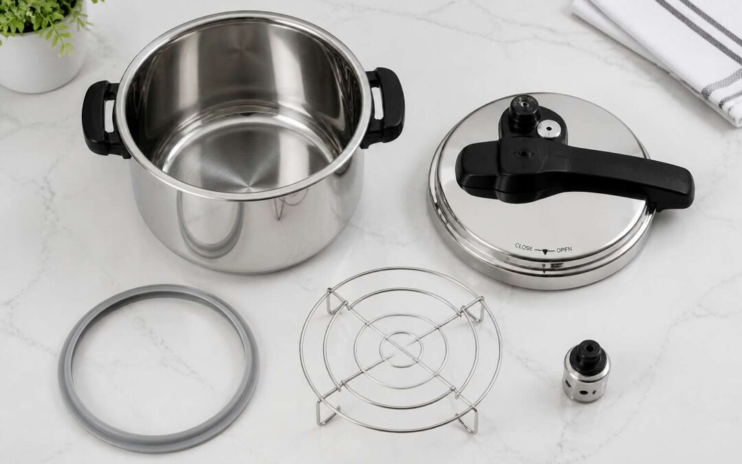 Know your stovetop pressure cooker parts and fix leaks